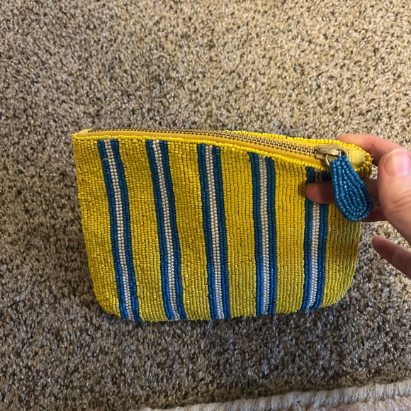 Anthropologie Fiona Beaded Tomato Pouch - Picture 6 of 7